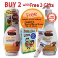 Palmer's-Shea-Lotion-400ml-x2-+-FOC-Innolac-10's-&-Miniacture-x-2-St-Marks-Cr