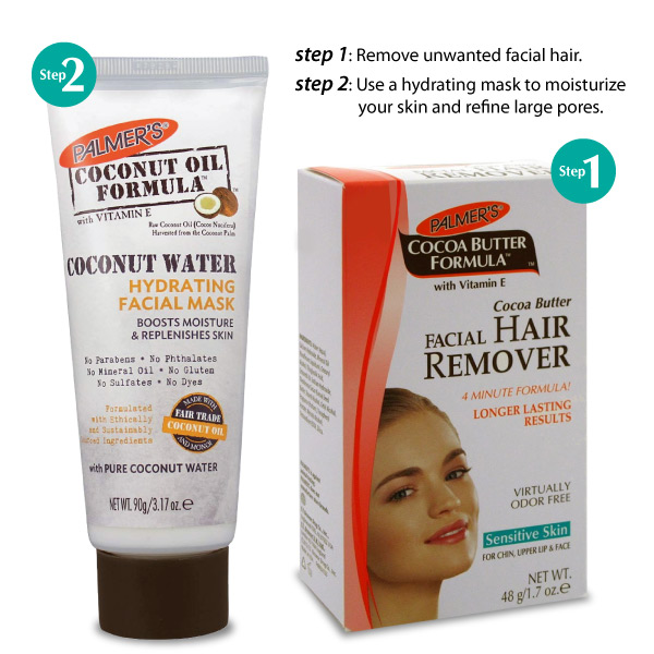 PALMER'S Cocoa Butter Facial Hair Remover 48g + Coconut Facial Hydrating  Facial Mask 90g – PROPHARM (M) SDN BHD