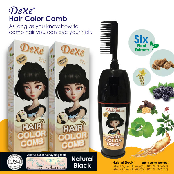 Black Private Label Permanent Organic Hair Color Dye Cream Magic Comb at  Best Price in Dongguan  Msdonguan Mefapo Cosmetic Products CoLtd